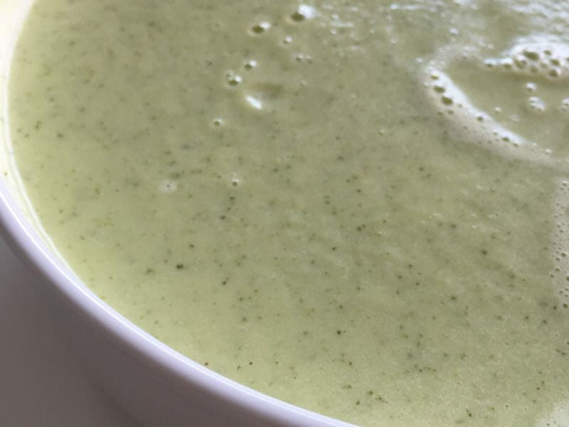 Cliquez pour zoomer ! Soupe froide courgette et concombre Thermomix par solennev