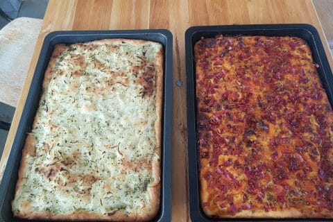 Cliquez pour zoomer ! Focaccia aux oignons Thermomix par Marie-France.S