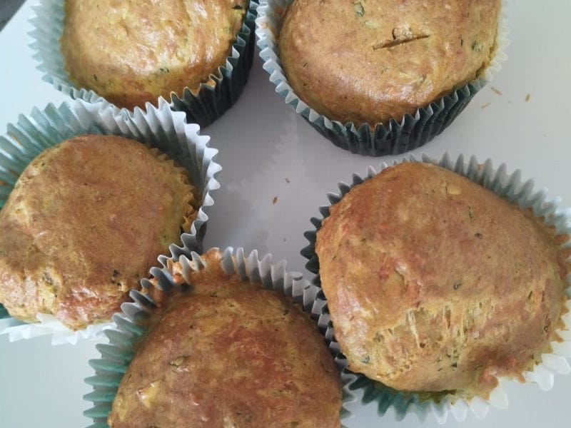 Cliquez pour zoomer ! Muffins courgettes et pesto Thermomix par emneil