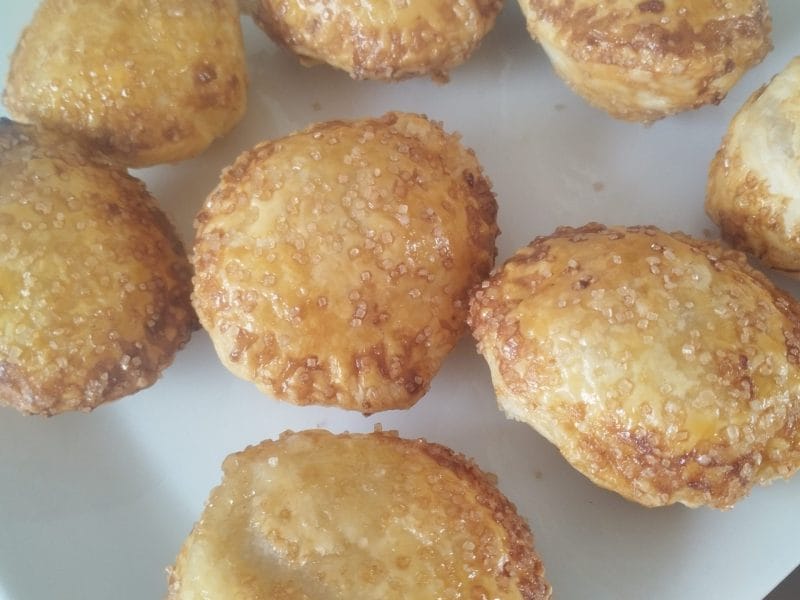 Cliquez pour zoomer ! Chaussons express pommes raisins Thermomix par emneil