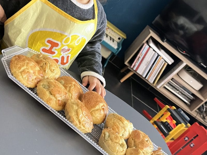 Cliquez pour zoomer ! Mini muffins au jambon et olives vertes Thermomix par laetitia_1764