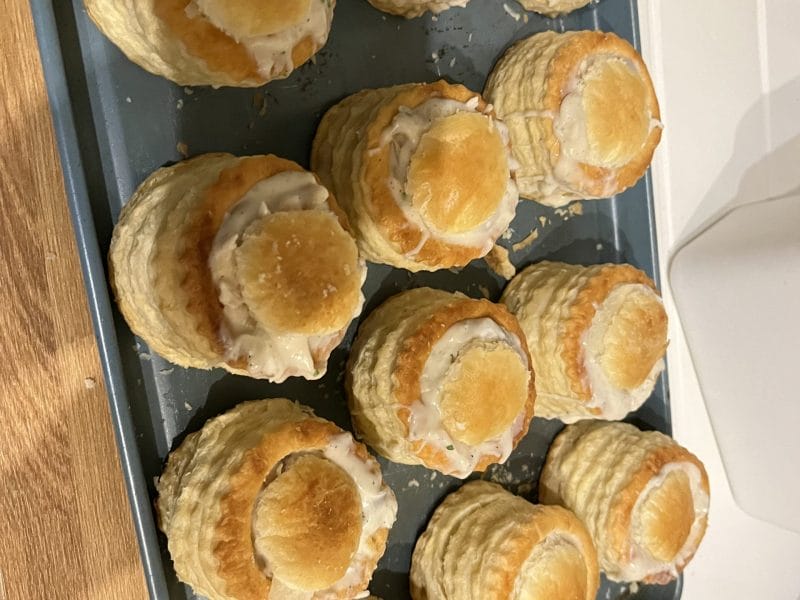 Cliquez pour zoomer ! Vols au vent dinde et champignons Thermomix par laetitia_1764