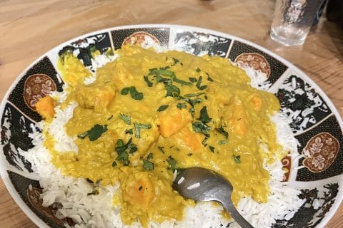 Cliquez pour zoomer ! Dhal de patate douce et de lentilles corail Thermomix par laetitia_1764