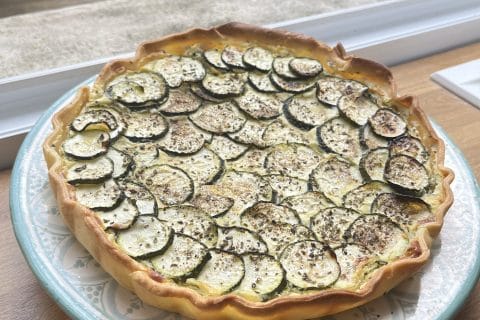 Cliquez pour zoomer ! Tarte courgettes et ricotta Thermomix par laetitia_1764