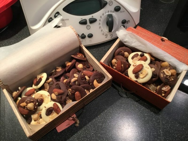 Cliquez pour zoomer ! Mendiants au chocolat Thermomix par cegachris