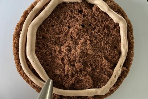 Cliquez pour zoomer ! Layer cake Kinder Bueno Thermomix par Metrisole