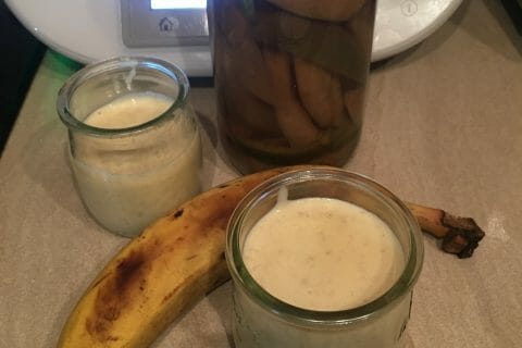 Cliquez pour zoomer ! Crème dessert à la banane Thermomix par Alexchoo