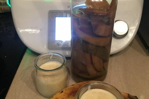 Cliquez pour zoomer ! Crème dessert à la banane Thermomix par Alexchoo