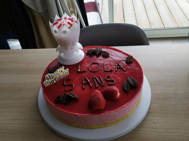 Cliquez pour zoomer ! Bavarois aux framboises Thermomix par Mickael43200