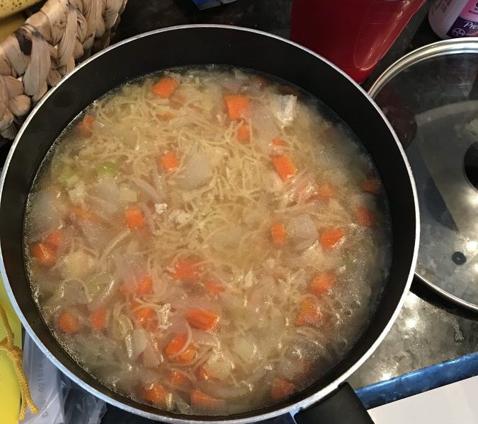 Cliquez pour zoomer ! Bouillon Chinois, poulet et poireaux Thermomix par hanaekh