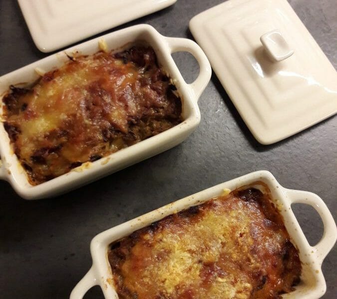 Cliquez pour zoomer ! Aubergines farcies au thon Thermomix par Delphine_911