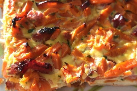 Cliquez pour zoomer ! Tarte à la carotte au Thermomix