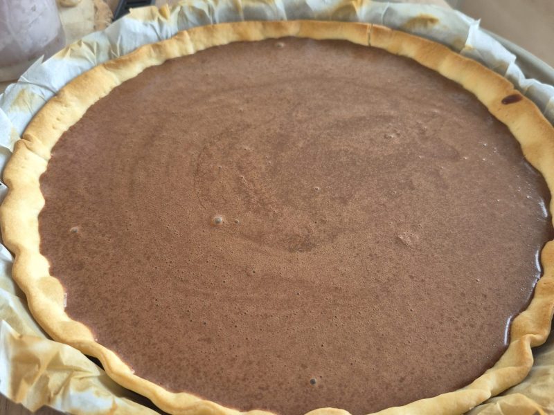 Cliquez pour zoomer ! Tarte tout chocolat Thermomix par didine59560