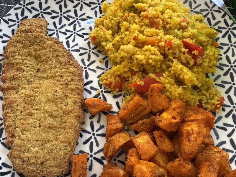 Cliquez pour zoomer ! Bowl méditerranéen aux légumes et céréales Thermomix par maenalapeyre