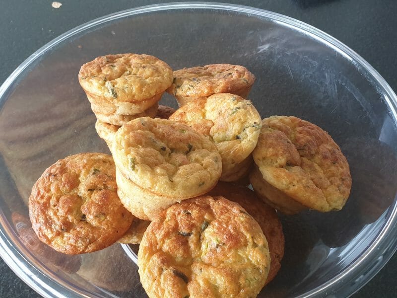 Cliquez pour zoomer ! Bouchées courgettes mozzarella Thermomix par Marielaure13