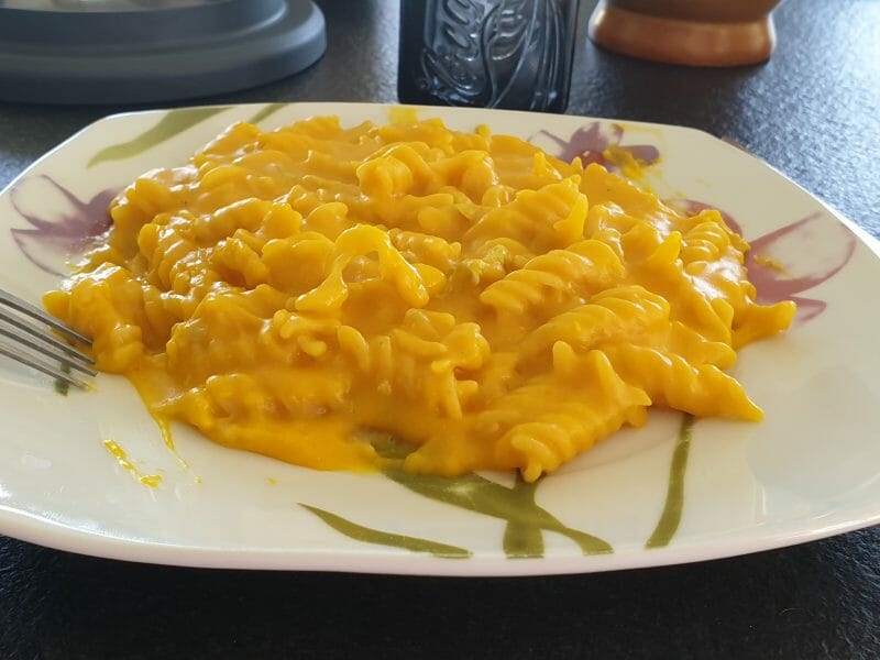 Cliquez pour zoomer ! Fusilli à la crème de potimarron et gorgonzola Thermomix par Marielaure13