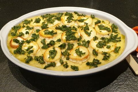 Cliquez pour zoomer ! Gratin de purée de pommes de terre aux épinards Thermomix par Marielaure13