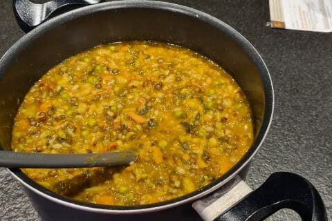Cliquez pour zoomer ! Soupe de légumes aux lentilles et au riz Thermomix par Marielaure13