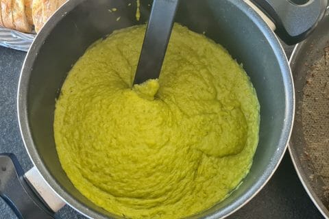 Cliquez pour zoomer ! Purée de pommes de terre et petits pois à la menthe Thermomix par Marielaure13