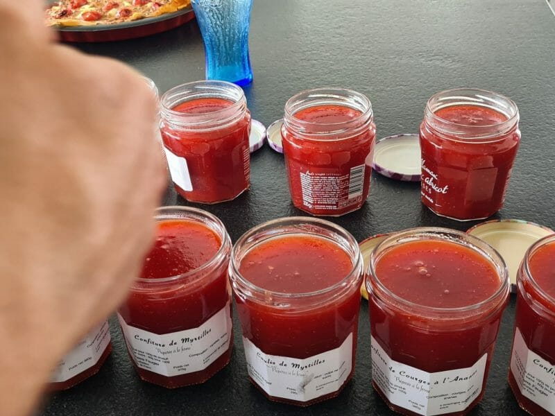 Cliquez pour zoomer ! Confiture mangue fraises Thermomix par Marielaure13