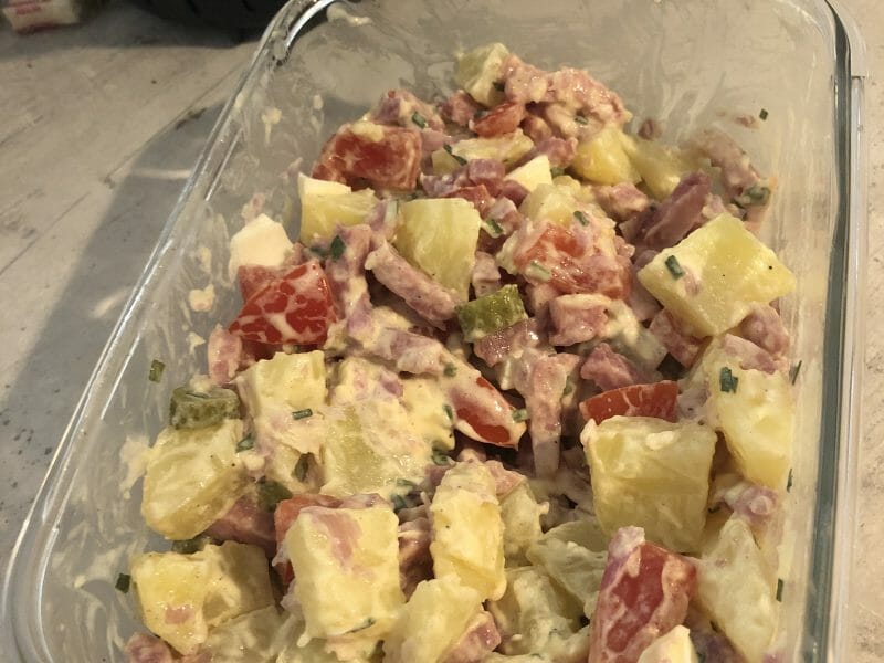 Cliquez pour zoomer ! Salade piémontaise Thermomix par tatache2001