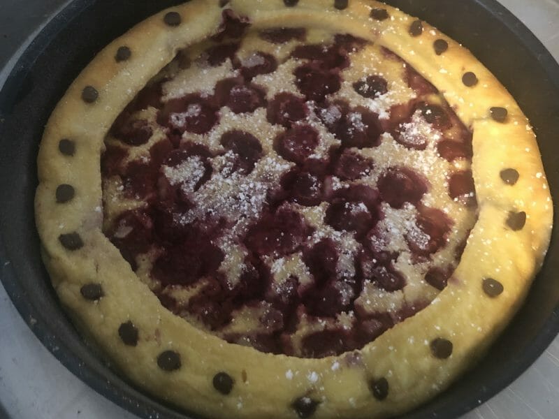 Cliquez pour zoomer ! Clafoutis aux framboises Thermomix par tatache2001
