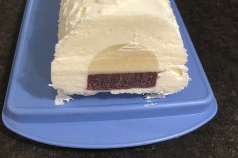 Cliquez pour zoomer ! Bûche citron et framboises Thermomix par Stephanie2306