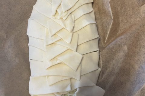 Cliquez pour zoomer ! Feuilleté saumon et poireaux Thermomix par lulululullucie