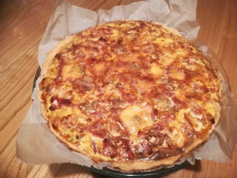 Cliquez pour zoomer ! Flamiche aux poireaux et gorgonzola Thermomix par Mustapha_1