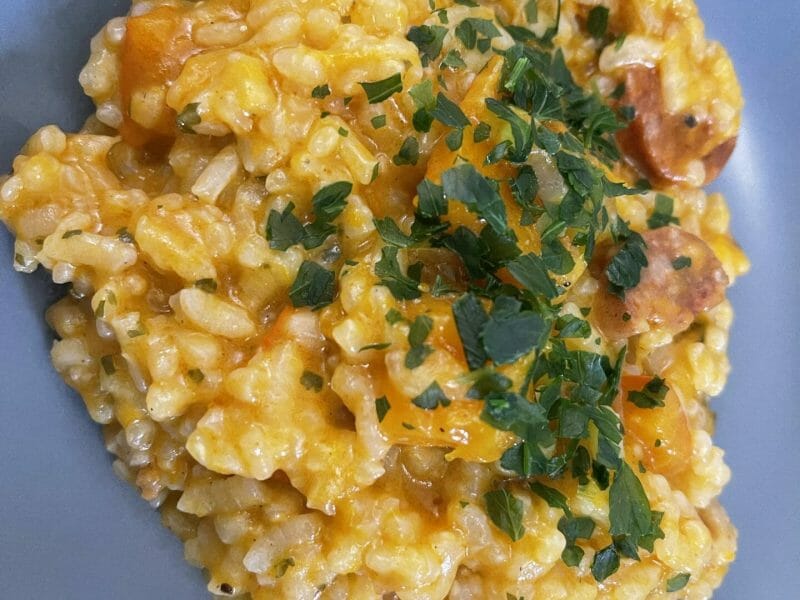 Cliquez pour zoomer ! Risotto au potimarron Thermomix par CosmoLV