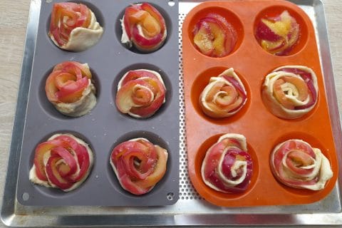 Cliquez pour zoomer ! Roses feuilletées aux pommes Thermomix par AngelineMoreau