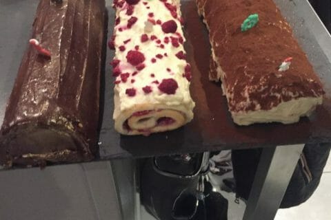 Cliquez pour zoomer ! Bûche Ferrero Rocher Thermomix par Chas