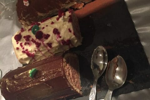 Cliquez pour zoomer ! Bûche Ferrero Rocher Thermomix par Chas