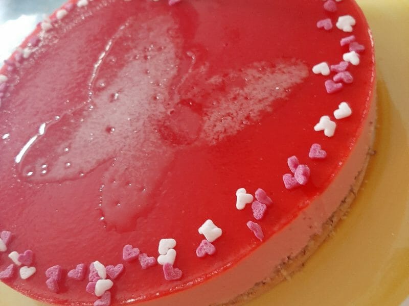 Cliquez pour zoomer ! Bavarois aux framboises Thermomix par bellaedouard