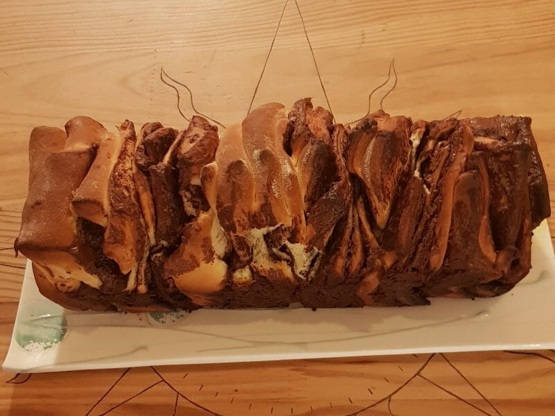 Cliquez pour zoomer ! Brioche à effeuiller à la cannelle Thermomix par Nath