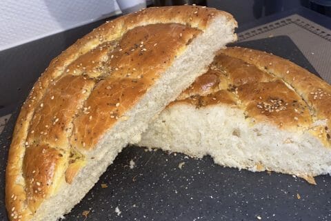 Cliquez pour zoomer ! Pain turc (pain pide) Thermomix par Mamzelle.noure