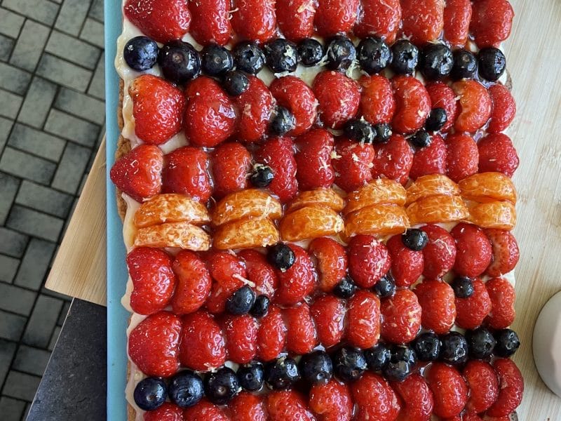 Cliquez pour zoomer ! Tarte aux fraises Thermomix par cindydeno