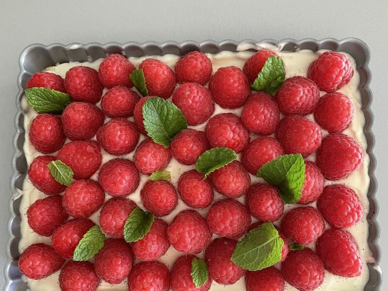 Cliquez pour zoomer ! Tarte aux fraises sans cuisson Thermomix par Inthemix28