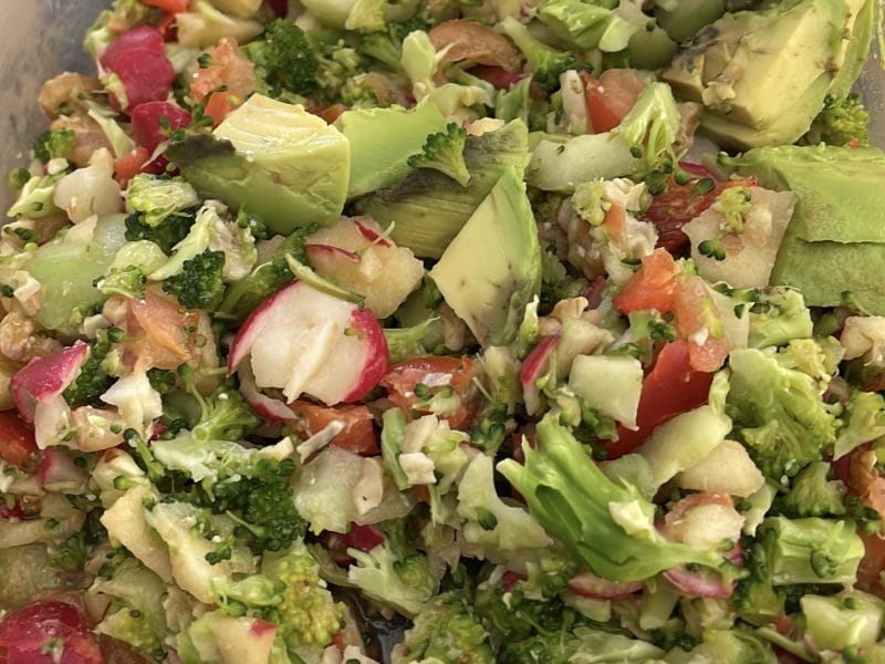 Cliquez pour zoomer ! Salade de brocolis Thermomix par Inthemix28