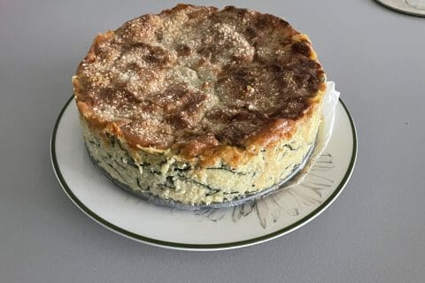 Cliquez pour zoomer ! Gâteau invisible aux courgettes Thermomix par Inthemix28