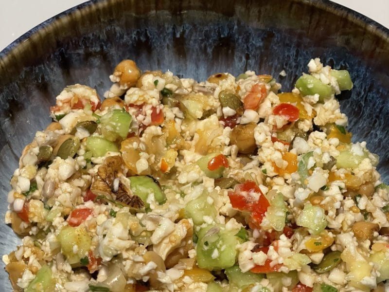 Cliquez pour zoomer ! Taboulé de chou-fleur Thermomix par Inthemix28