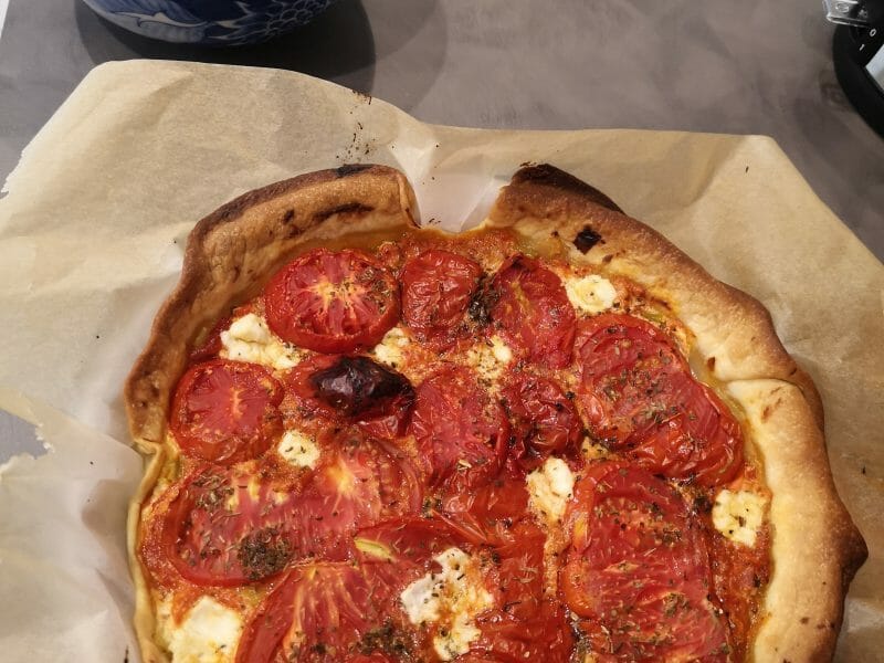 Cliquez pour zoomer ! Tarte à la tomate Thermomix par Marie06410