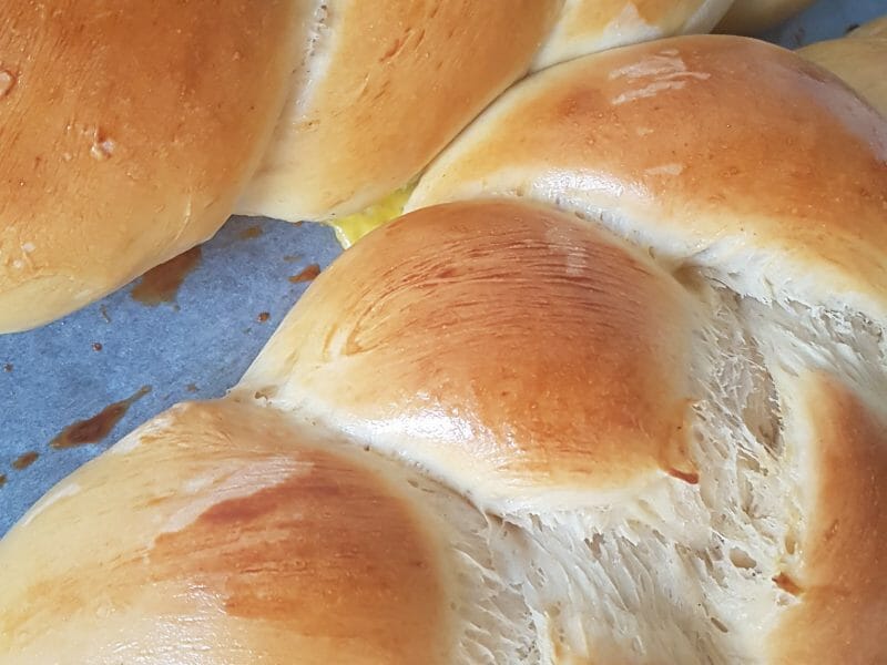 Cliquez pour zoomer ! Brioche tressée à la mie filante Thermomix par inesplicableuh