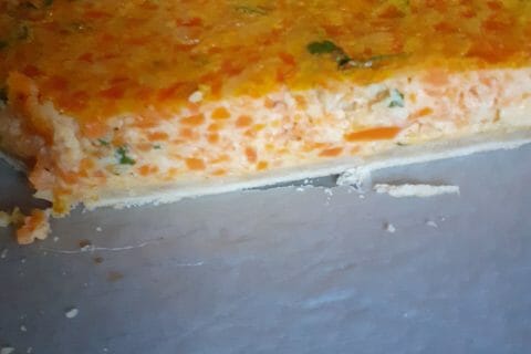Cliquez pour zoomer ! Tarte à la carotte au Thermomix