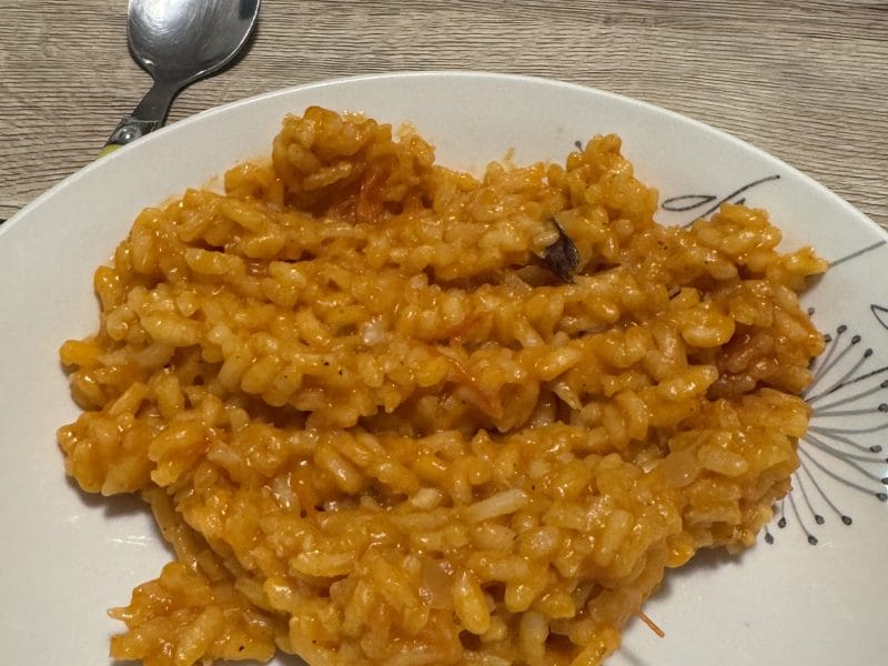 Cliquez pour zoomer ! Risotto aux tomates Thermomix par justineMrx
