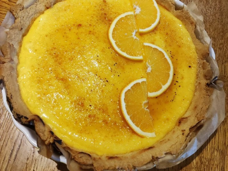 Cliquez pour zoomer ! Tarte à l’orange Thermomix par Zigonio