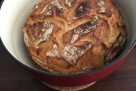Cliquez pour zoomer ! Pain Cocotte au Thermomix