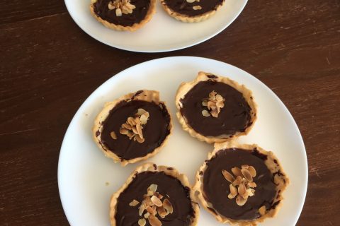 Cliquez pour zoomer ! Tartelettes chocolat et caramel beurre salé au Thermomix