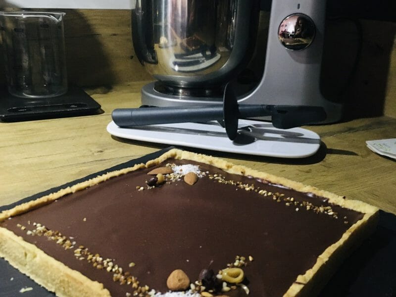 Cliquez pour zoomer ! Tartelettes chocolat et caramel beurre salé Thermomix par carolineG31