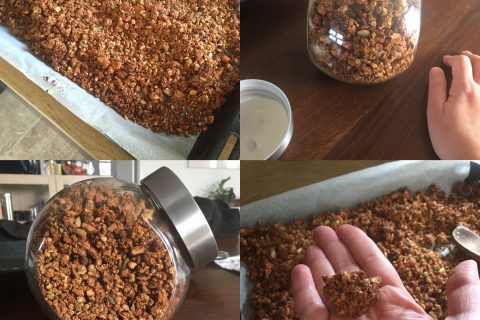 Cliquez pour zoomer ! Granola au chocolat au Thermomix